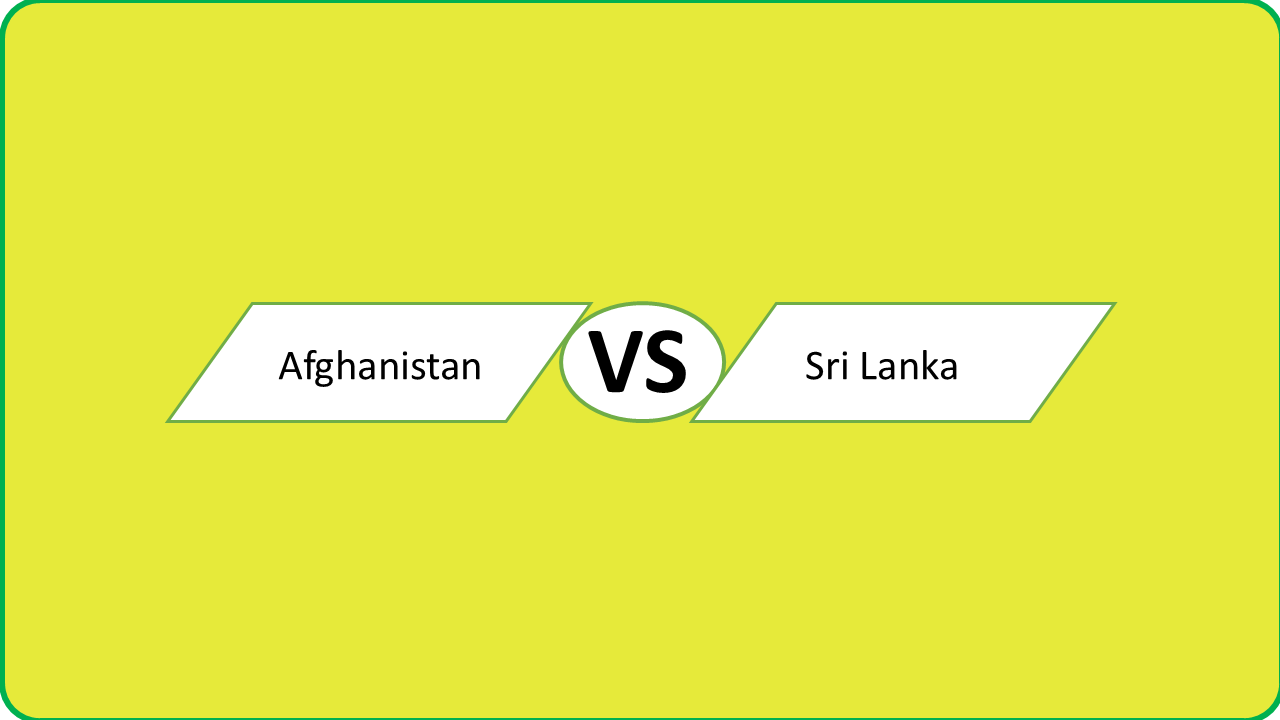 Afghanstan vs Sri Lanka
