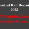 East Central Railway Recruitment 2025: जानिए Eligibility, Dates और Selection Process