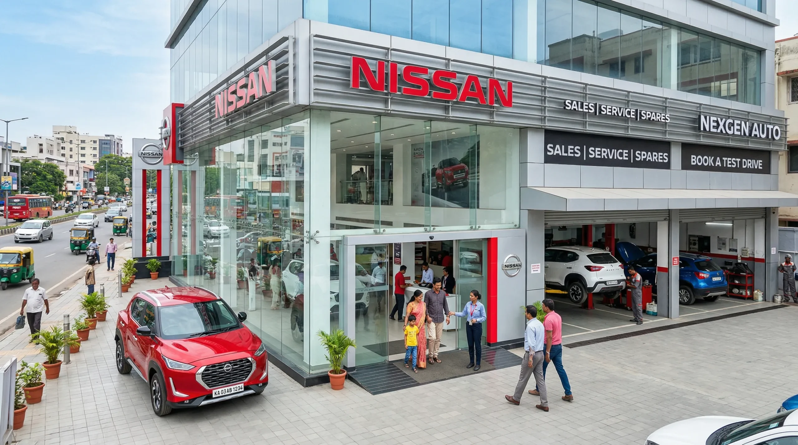 Nissan India Touchpoint