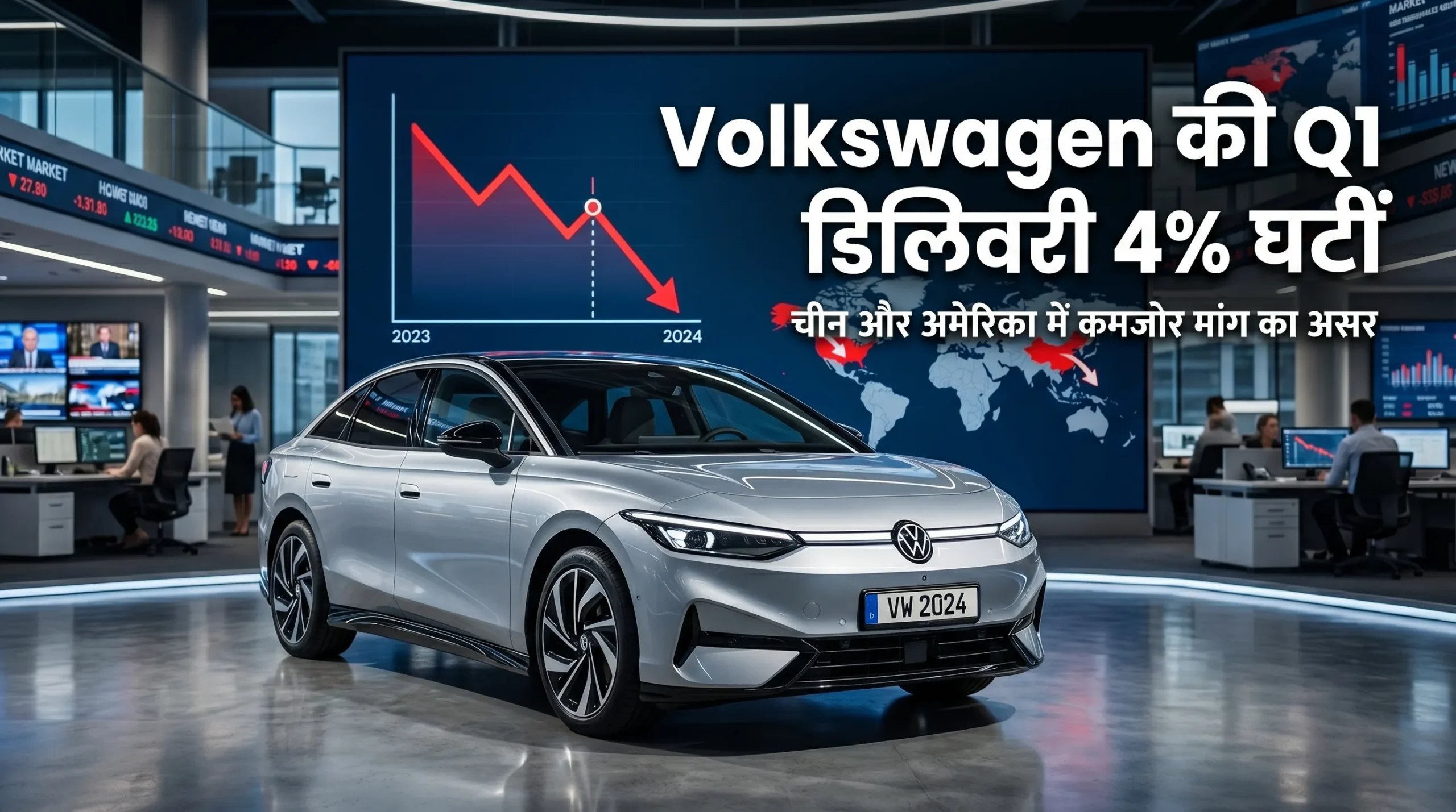 Volkswagen की डिलीवरी